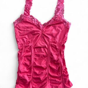 90’s Pink Lace Cami Top